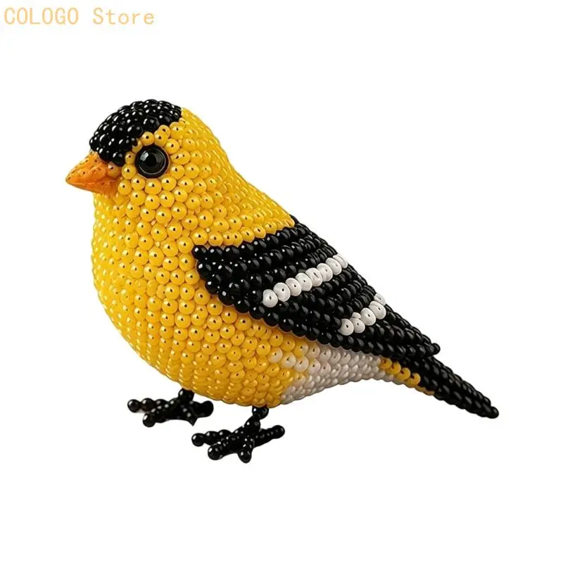 Fun Educational Weaving Beaded With Various Realistic Bird Models To Create D0LD