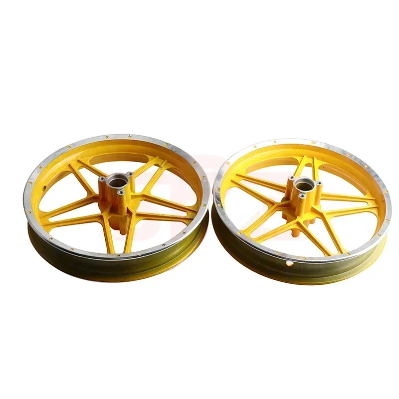 AliExpress TIMZH 2.50-10 Inch Aluminium Front Wheel And Rear Wheel Set Rim Wheel Hub Assembly for Pit Bike Dirt Bike Quad Bike Moto Accessories