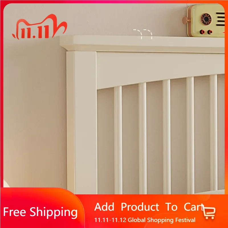 

Современная скандинавская белая двуспальная кровать, мягкий дизайн, модная кровать высокого качества, удобная свадебная мебель Cama De Casal, экономящая пространство