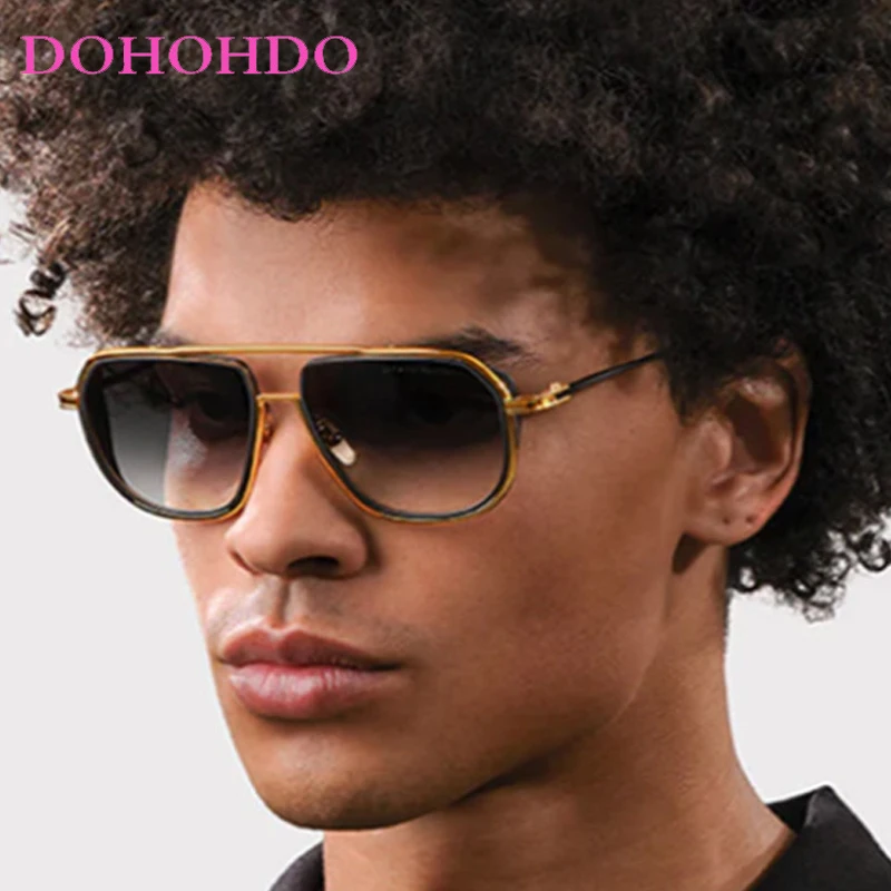 

Vintage Steampunk Pilot Women Sunglasses Fashion Luxury Designer Big Frame Sunglass Men Outdoor Driving Eyeglasses Unisex UV400