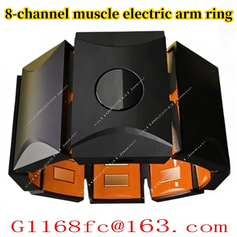 8 Conductive Myoelectric Arm Rings, Intelligent Gesture Training, Wearable, Developable Sensors