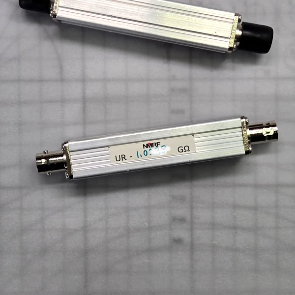 1GΩ (1000MΩ)/2W ultra-high resistance resistance, compact size, aluminum alloy shell BNC interface