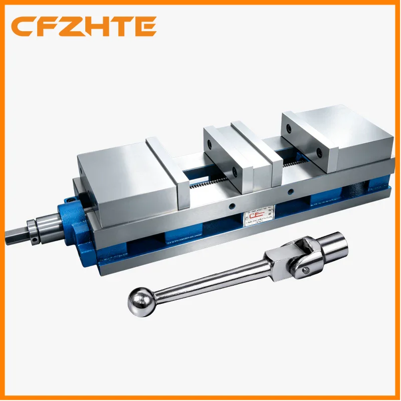 Heavy Duty Double Opening Table Vise, Machine Angle Fixed, Precision Flat Vise 6-inch Double-sided Milling Machine
