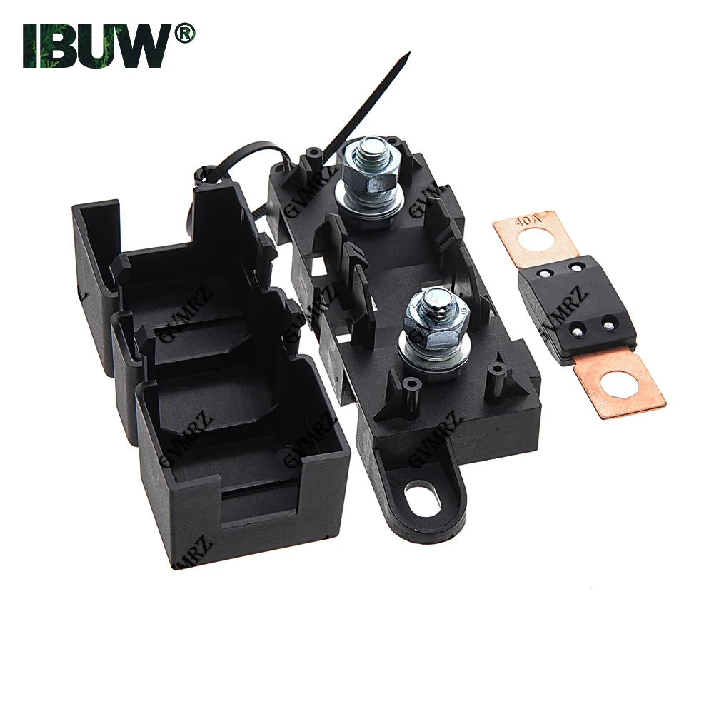 1PCS 30A 60A 80A ANM-H3 100A 125A 32V MEGA Auto Fuse Holder/ANM Bolt-on blade fuse holder Flat Type Fuse175A 200A 225A 500A