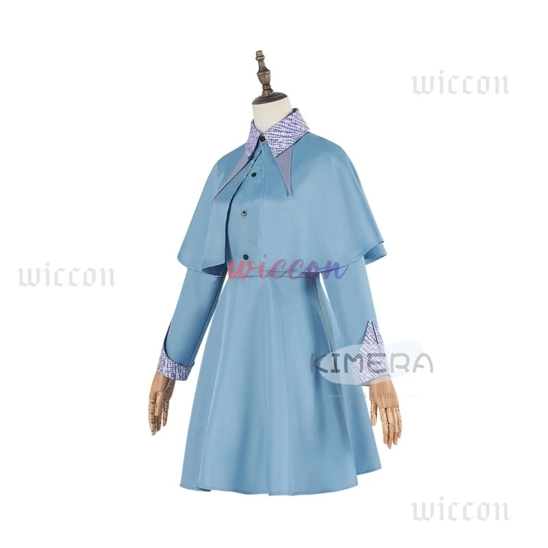 Mago Scuola Strega Isabelle Fleur Delacour Costume Cosplay Beauxbaton Magia Donne Uniforme Scolastica Cappello Vestito Vestito Adulti Bambini