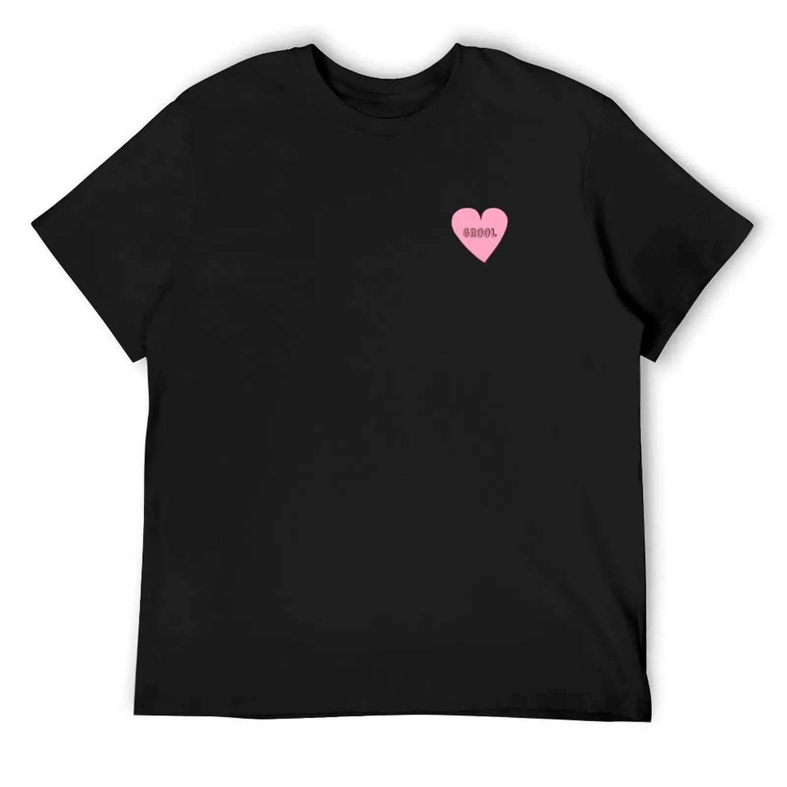 Candy Love Heart GROOL T-Shirt anime stuff shirts graphic tee vintage graphic tee custom t shirt heavyweight t shirts for men