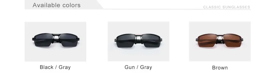 KINGSEVEN 2024 Neue männer Polarisierte Sonnenbrille Aluminium Rahmen UV400 Sonnenbrille Männliche Brillen Fahren Gläser – Detail 2