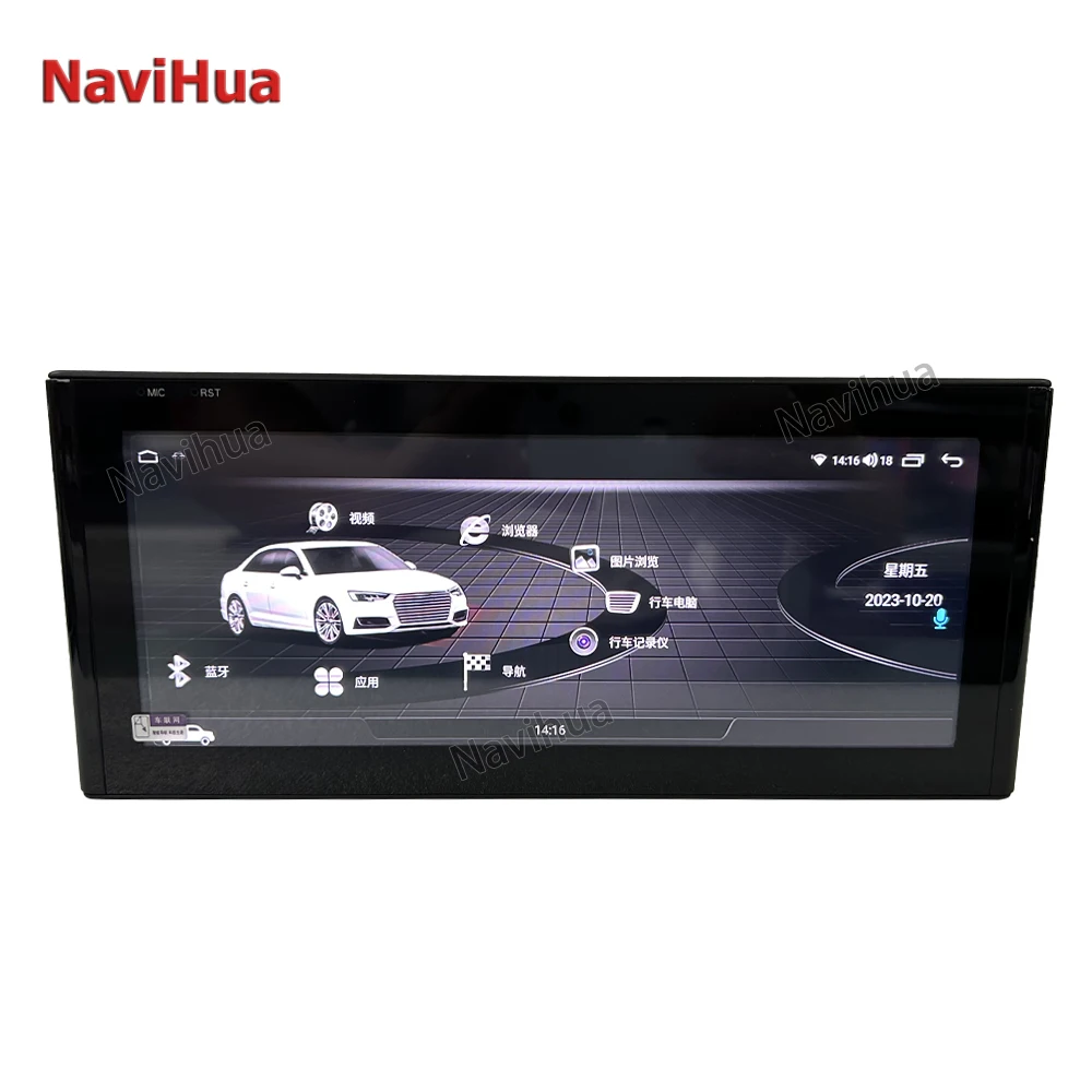 Touch Screen Car DVD Player GPS Navigation Android Auto Car Radio for Audi A3 A4L A6L Q5 A1Head Unit Carplay AutoRadio