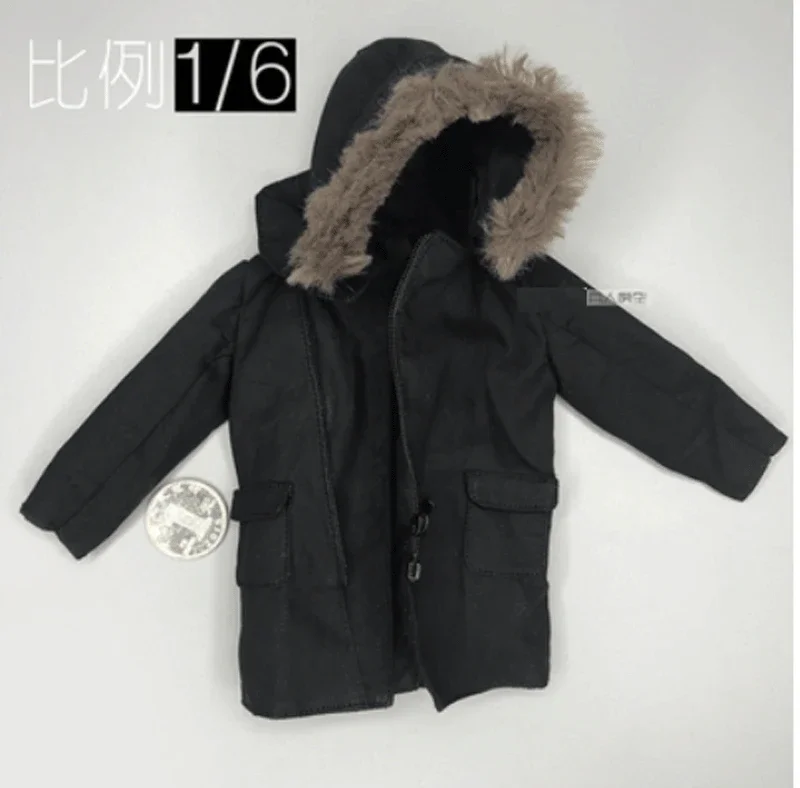 

1/6 Scale Soldier Clothes New Trendy Coat Overcoat Model for 12" CROW DH TOYS