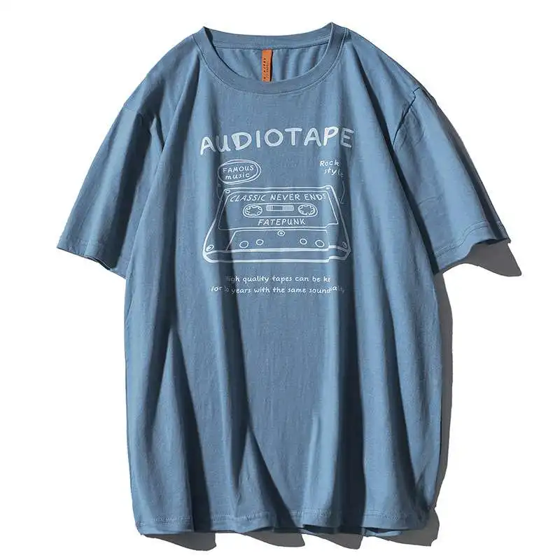 American Retro ort Sve T-irt ex Comfortable Cotton Spring Summer Faion Retro Sle Men Women Clothing