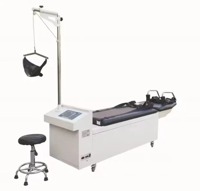 Traction Bed Cervical and Lumbar Adjustable Electric Traction Table