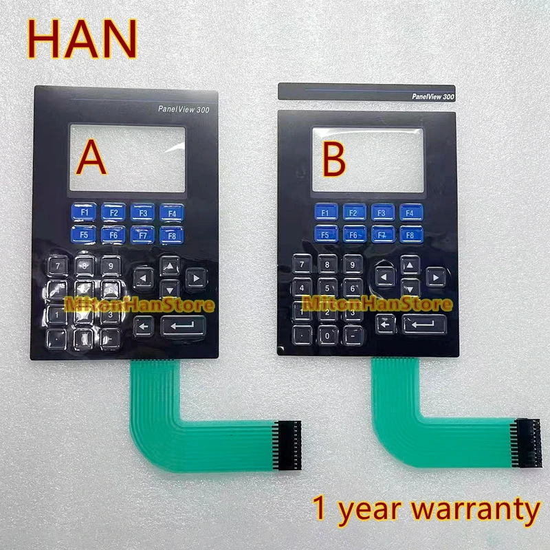 

Brand New For Panelview 300 2711-K3A2L1 2711-K3A5L1 2711-K3A10L1 2711-K3A17L1 2711-K3A17L1B Membrane Keyboard Film