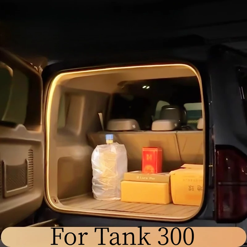 For Tank 300 Specific In-Car Mod Parts: Trunk Lamp, Ambient Lighting, Cargo Illumination, Welcome Streamer Lamp