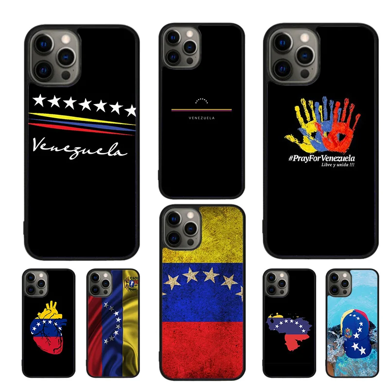 

Flag of Venezuela Phone Case For iPhone 17 Air 16 15 14 11 12 13 Pro MAX Plus coque Cover Shell
