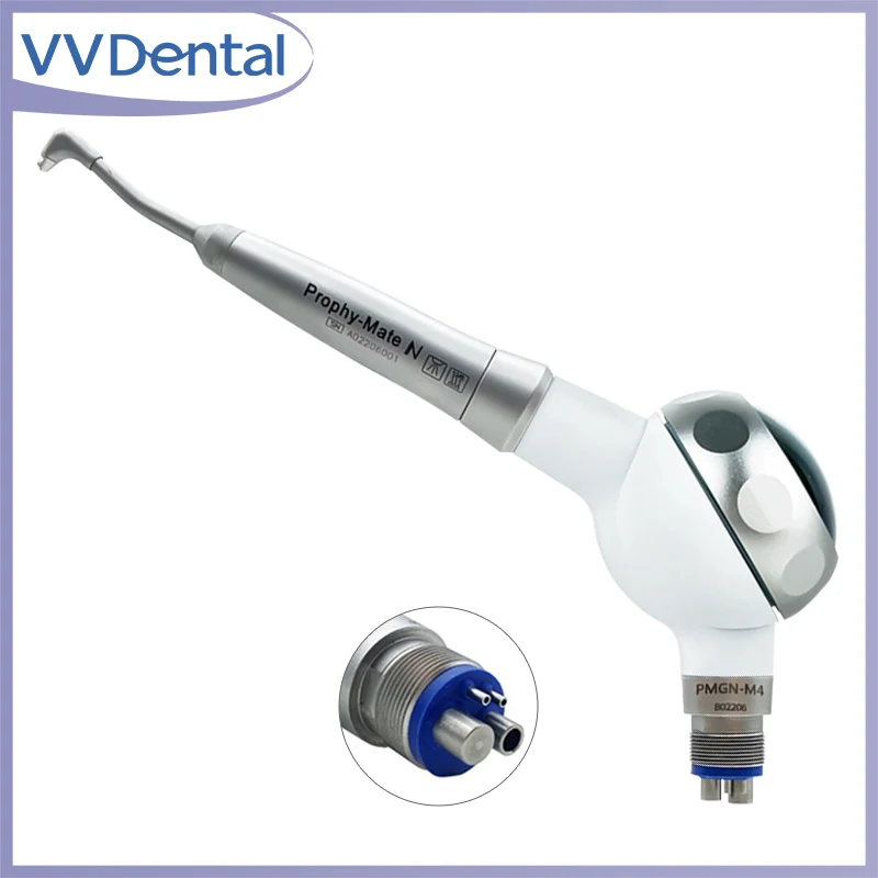 2/4 Holes Dental Air Prophy Unit Powder Spray Sandblaster Polisher Air Flow Powder Spray Nozzle Sandblaster Dentist Tools