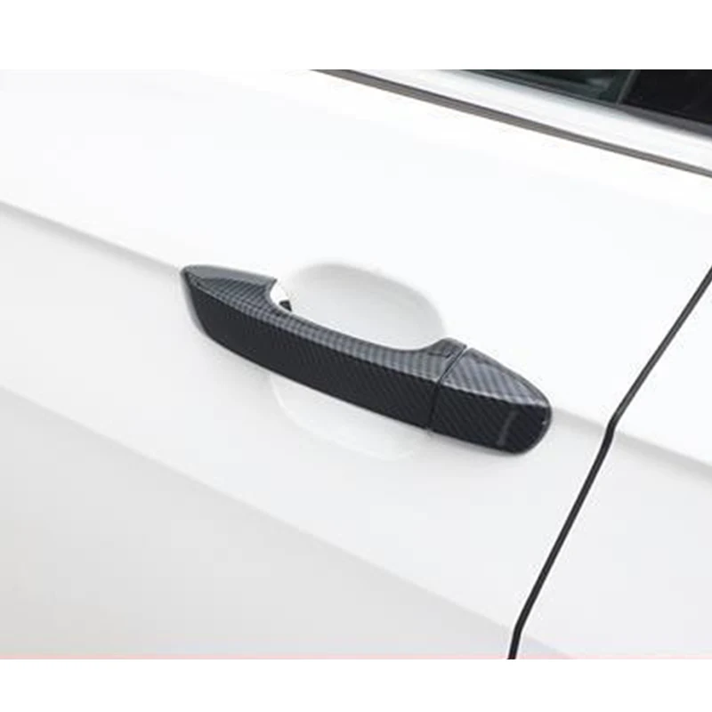 フォルクスワーゲン用カーボンファイバードアハンドルカバー,vw t