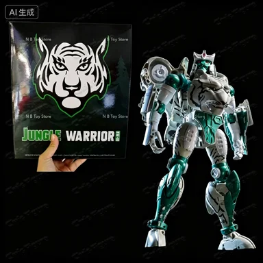 

In Stock Bw Transformation BW-10 Tiger Warrior Ko MP-50 BW10 MP50 Tiger Mode Action Figure Collection Gift
