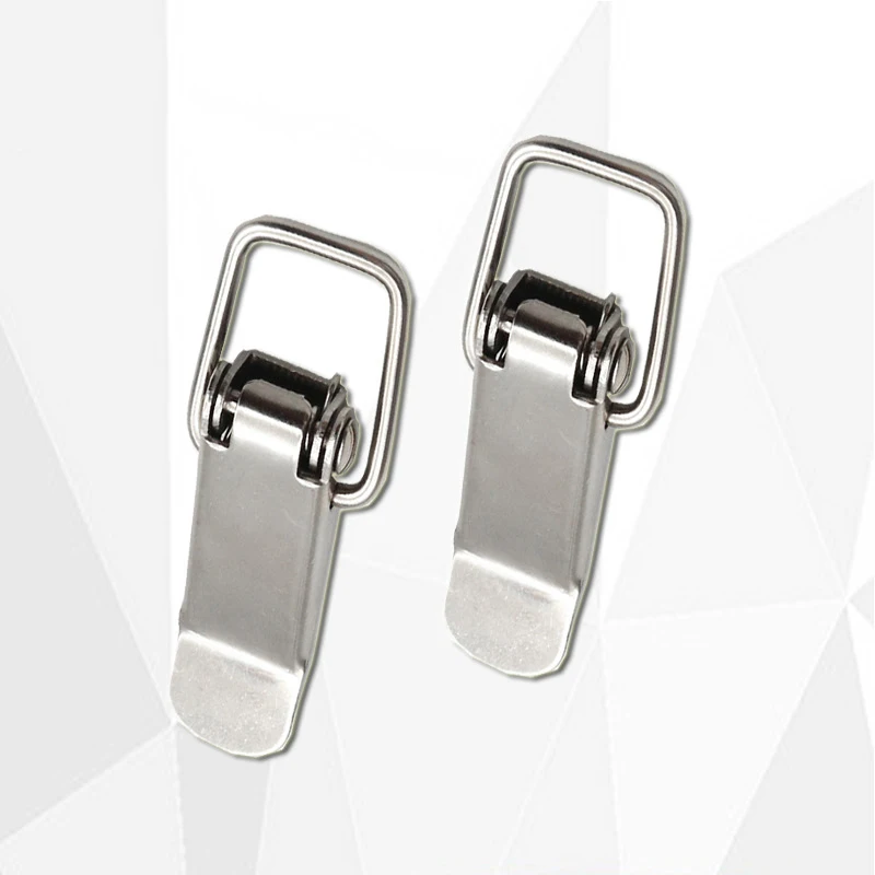 مشبك صندوق من الفولاذ المقاوم للصدأ ، مشبك قفل للأمتعة مضاد للسرقة ، إبزيم صندوق أدوات منقار البط