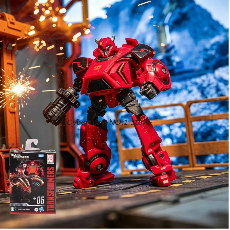 Transformer Toys Anime Deformation Robots Studio Series Gamer Edition 05 Cliffjumper (War for Cybertron) Action Figures Model