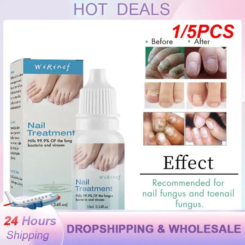 1/5PCS Onychomycosis Gel Visible Results Easy To Use Revolutionary Trending Advanced Popular Toenail Fungus Remover For Women