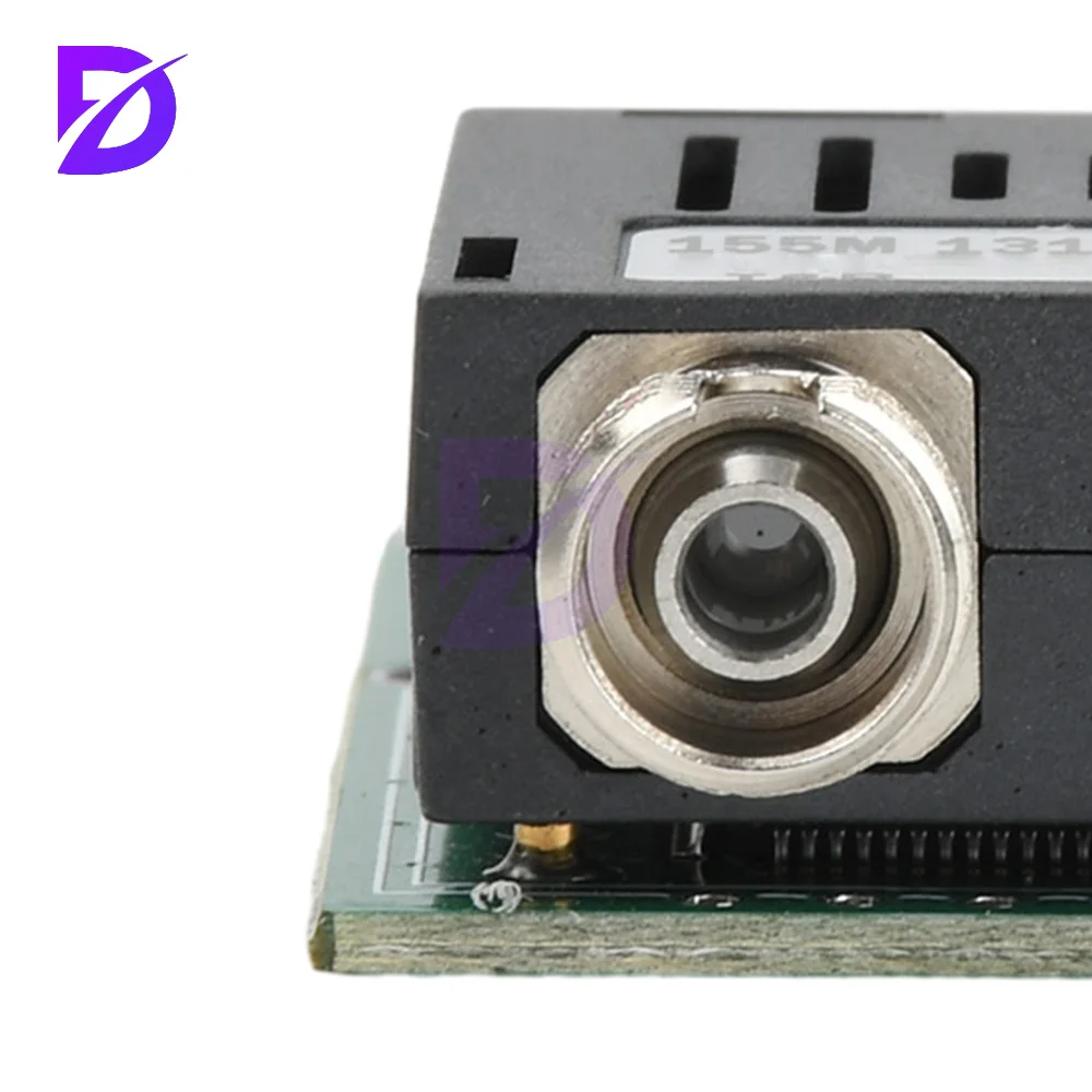 Módulo transceptor óptico Sky/Earth TTL DC 5.5-26V FC RX/TX/AV/VCC/GND Interface para drones TTL para módulo de fibra óptica