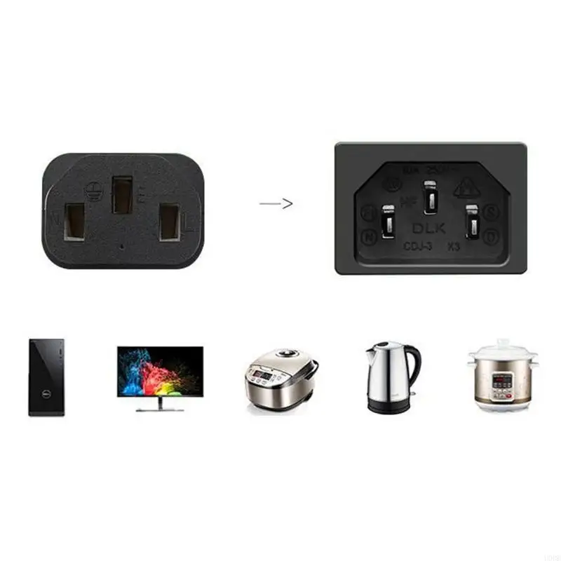 U0DE 1,5 м стандартный сменный кабель с медным сердечником США Кабель питания переменного тока