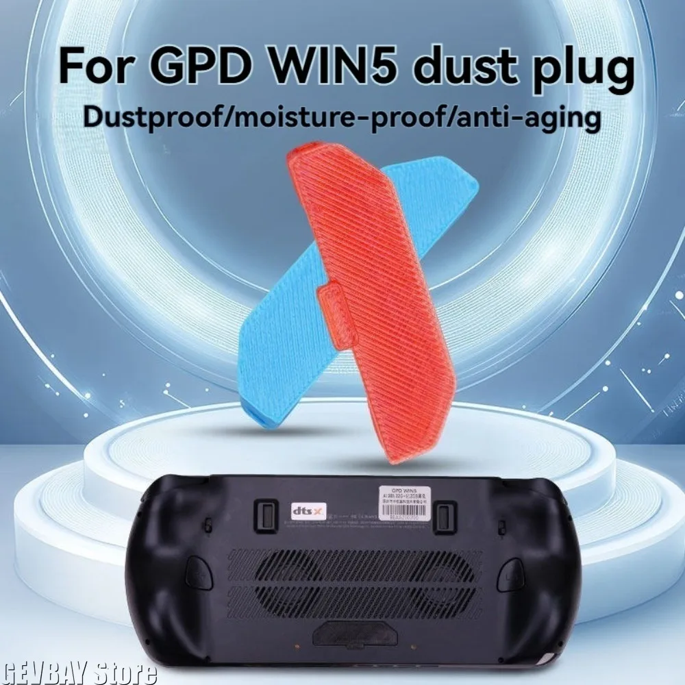 Cubierta de Conector de Batería de Plástico para Consola de Juegos GPD Win 5, Protector de Computadora de Bolsillo, Tapón Antipolvo para Accesorios de Juego GPD WIN5