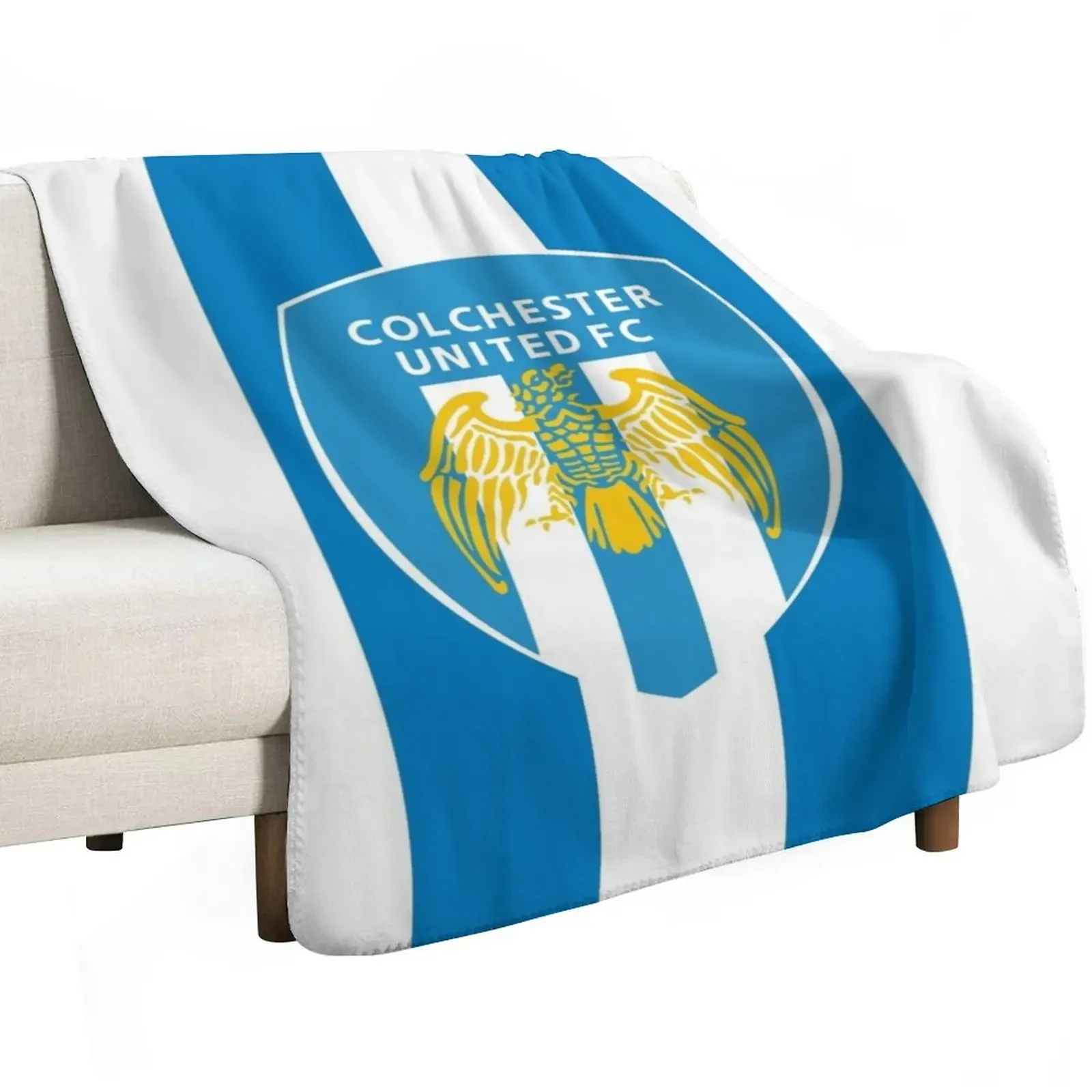 Colchester United iPhone Cases Throw Blanket Picnic Loose Flannel For Sofa Thin Soft Plaid Blankets
