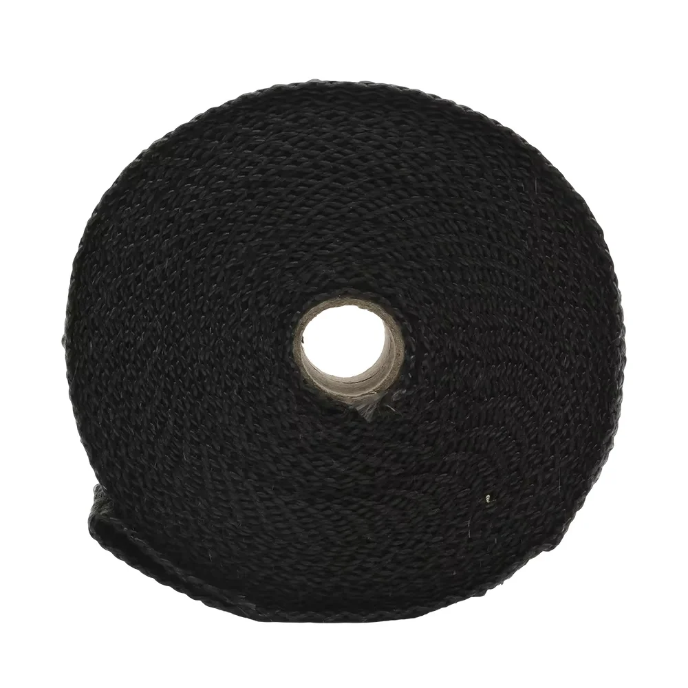 Motorrad-Auspuff-Thermoband, Sport-Schalldämpferfolie, 5 cm, 5 m, 10 m, 15 m, Hitzeschild, beständig gegen Hitze mit rostfreien Bändern, Dirt Bike Car – Detail 4