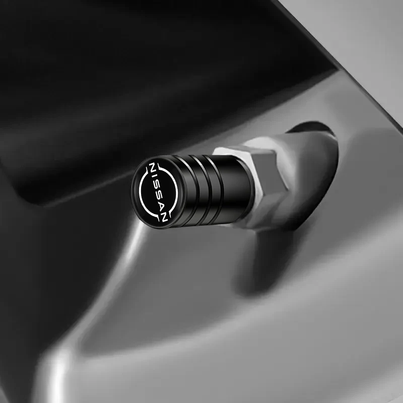 تصفيف السيارة المعدنية سيارة الإطارات صمام قبعات الغبار الوقاية اكسسوارات لنيسان GTR نيسمو قاشقاي باترول X-trail تيدا نافارا سيلب