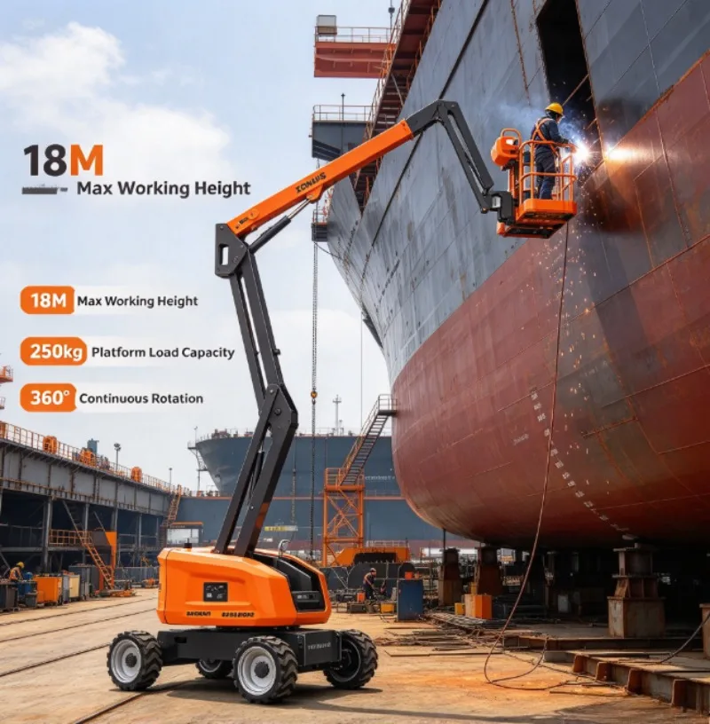 Scissor Lift Mobile Hydraulic Aerial Work Platform 12.6x2.49x3.1m Table Size 19700kg Weight Heavy Duty Lifting Machine
