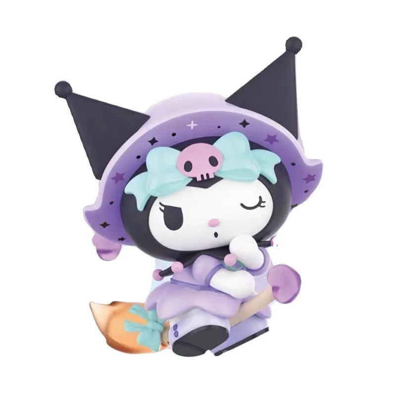 

High Quality Miniso Sanrio Kawaii Figures Magic Story Series Kuromi Melody Cinnamoroll Cute Girls Students Table Decoration