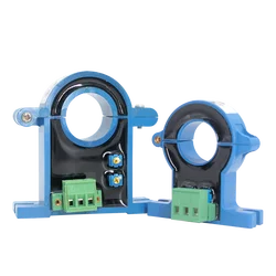 AC/DC0-1000A Hall Current Transmitter DC0-30A DC0-100A to 4-20mA 0-10V Output Open Loop 20mm 38mm Split Core Current Transducer