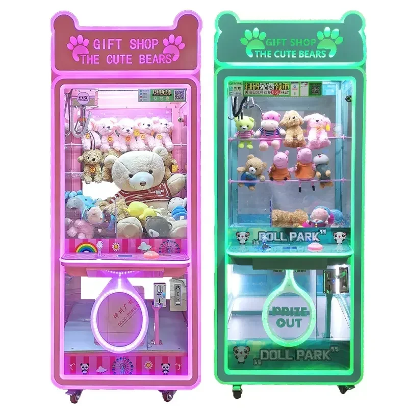 Commercial Candy Ufo Catcher Cube Kit 22 Inch Fun Zone Duck Adult Toy Arcade Custom Claw Crane Machine