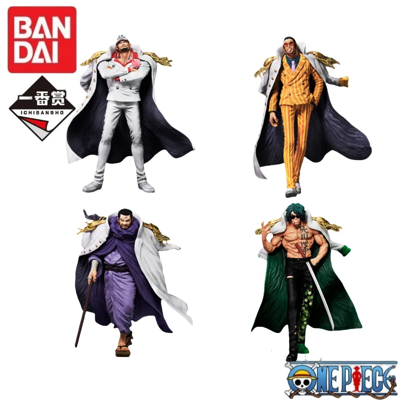 

In Stock 100% Original Bandai Ichiban Kuji Anime One Piece Sakazuki Borsalino Issho Aramaki Figure Model Genuine Boxed Toy