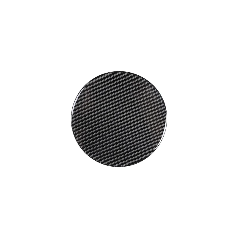 Carbon Fiber Cover Pad Fuel Tank Cap Panel Sticker For Chevrolet Camaro 2010 - 2015 Accessories