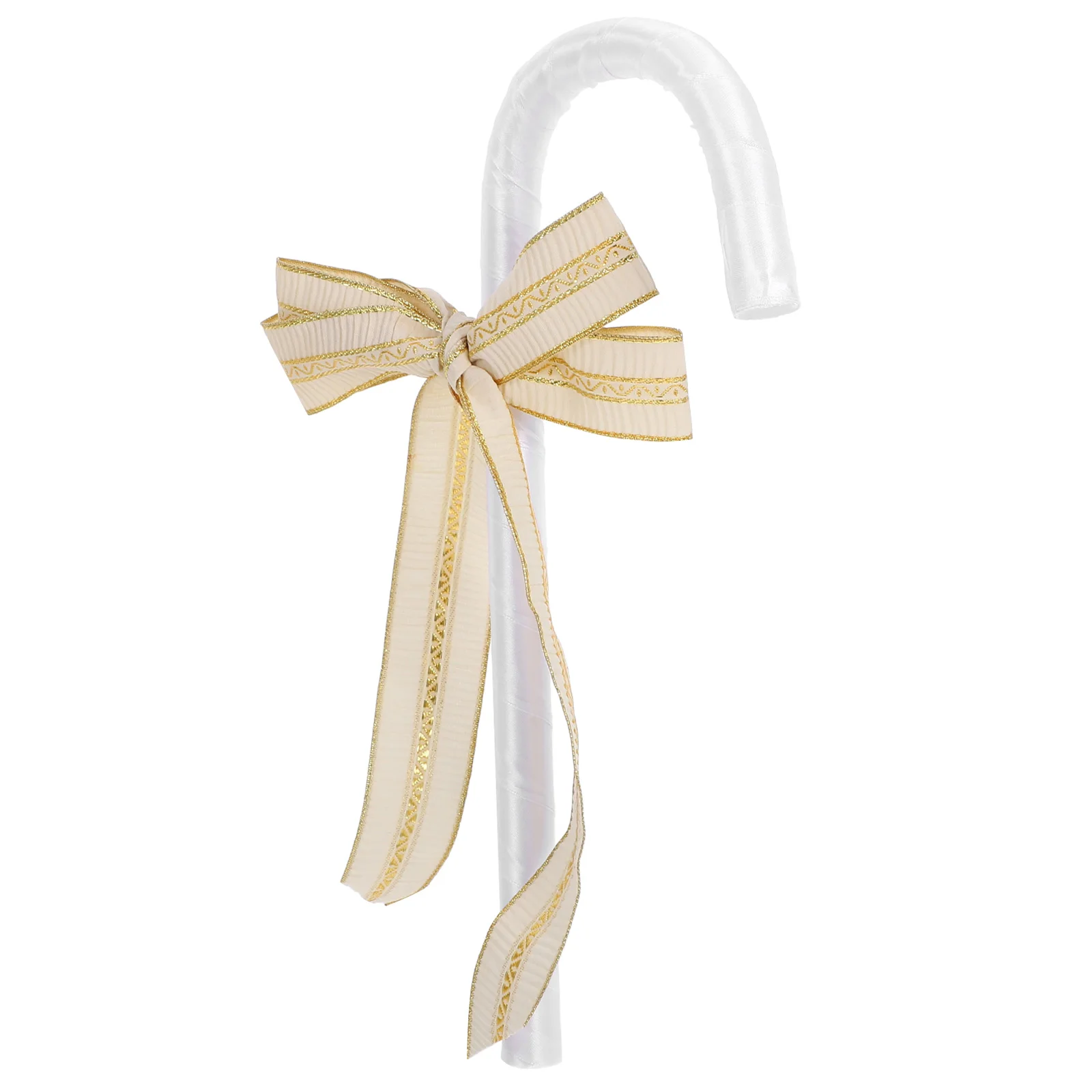 

Bow Crutches Cosplay Ornament Cane Decor Costume Dance Party Decorations Decorate