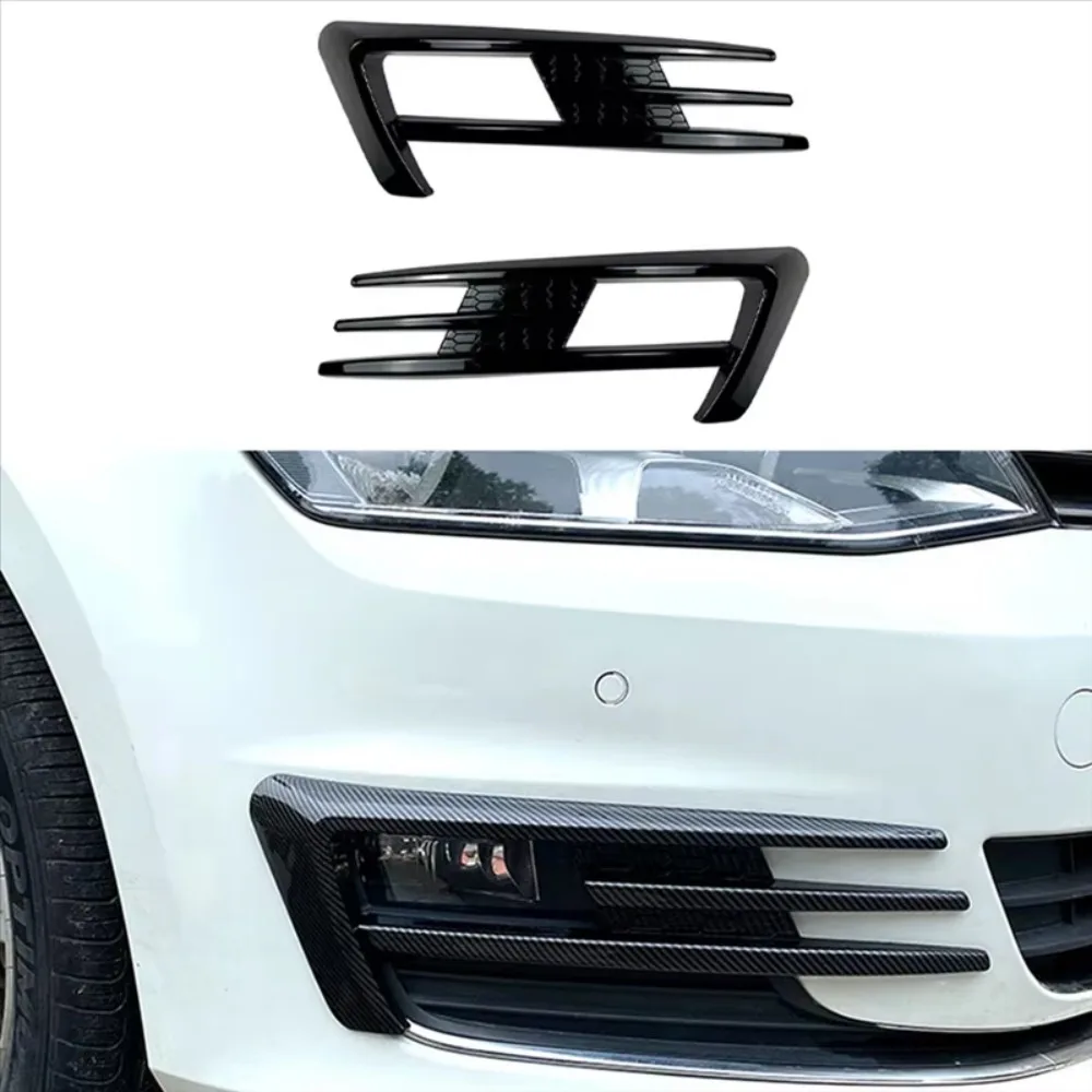 Car Tuning For Golf 7 2013 2014 2015 2016 Fog Light Wind Bla Decoration Front Wind Bla