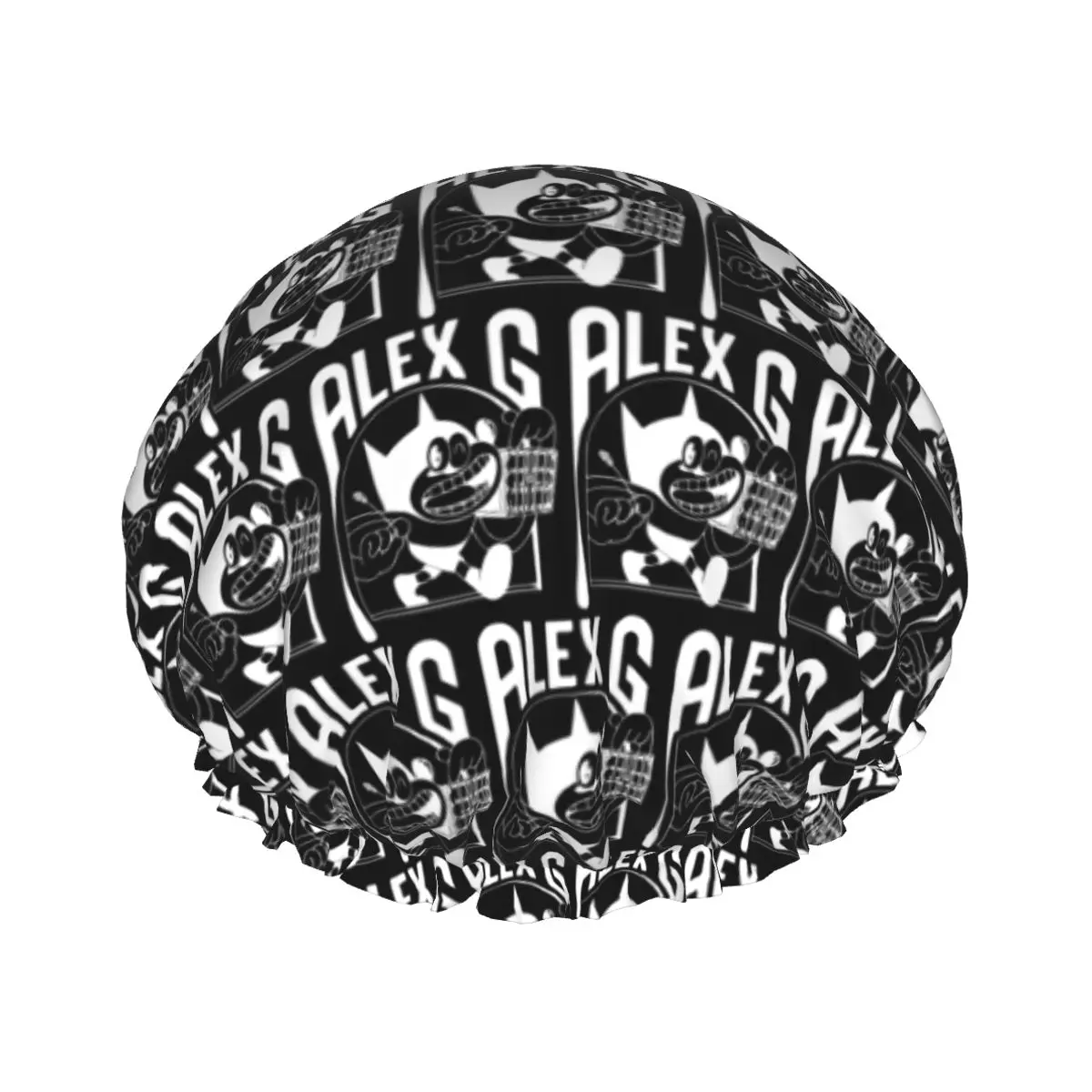 Alex G Merch Cage Pin Shower Caps Women Oversized Waterproof Bath Hair Cap image 2