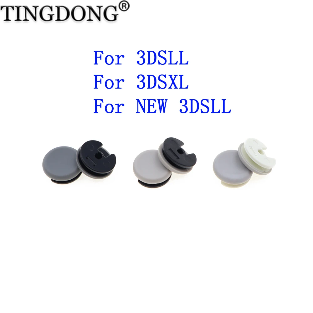 2PCS Analog Stick Thumbstick Button Joystick Cap For 3DS 3DSXL 3DSLL New 3DS LL XL Controller