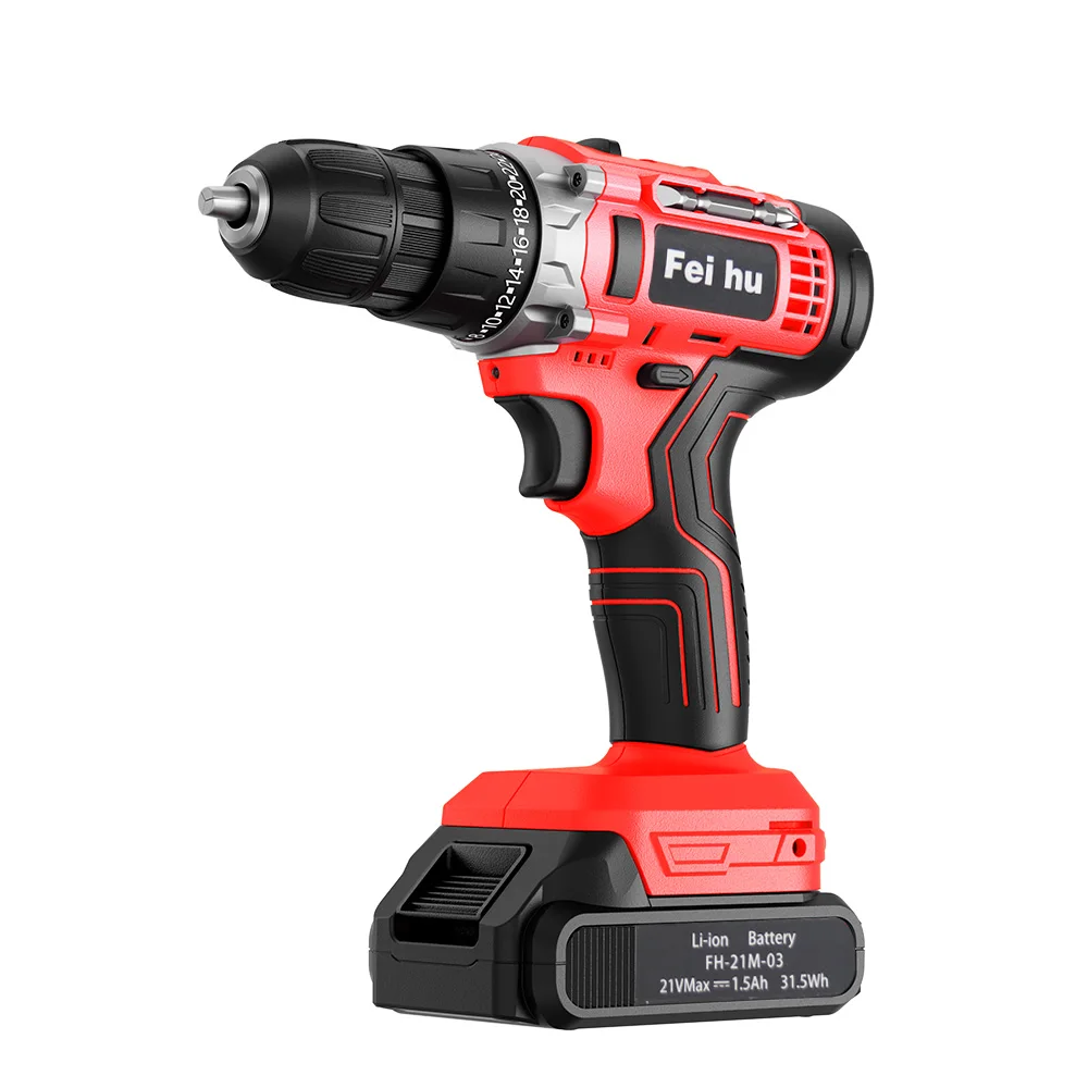 

21V Tool Cordless Machine Tool Sets Heavy Duty Hand China Drilling Machines Cordless Combo Drill Kit Battery Hammer Drill