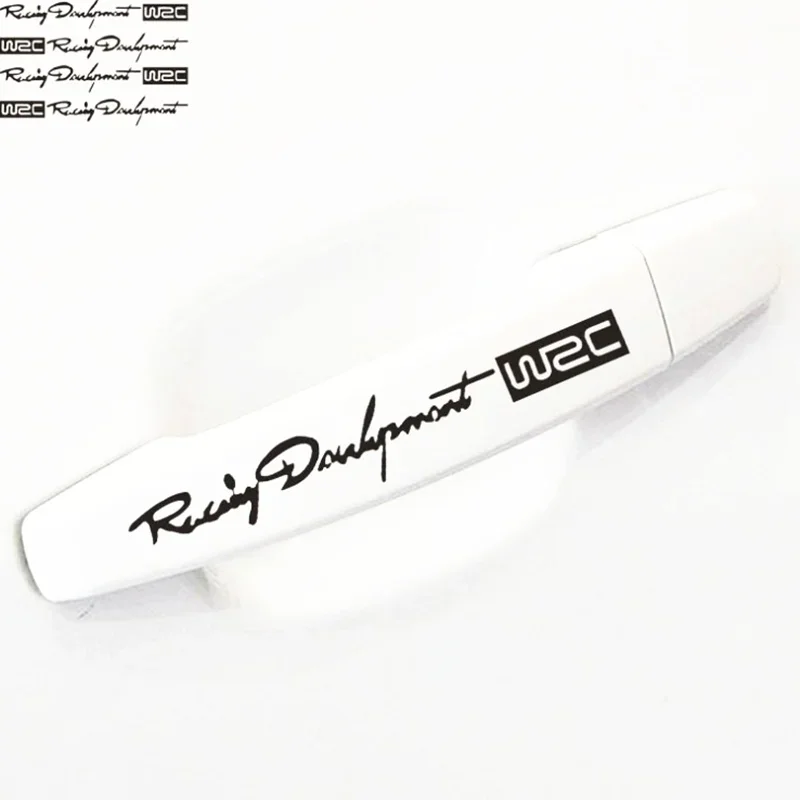 

4 x Newest WRC Car Door Handle Stickers Decal for KIA Rio K2 K3 K4 K5 KX3 KX5 Cerato,Soul,Forte,Sportage R,Sorento Optima