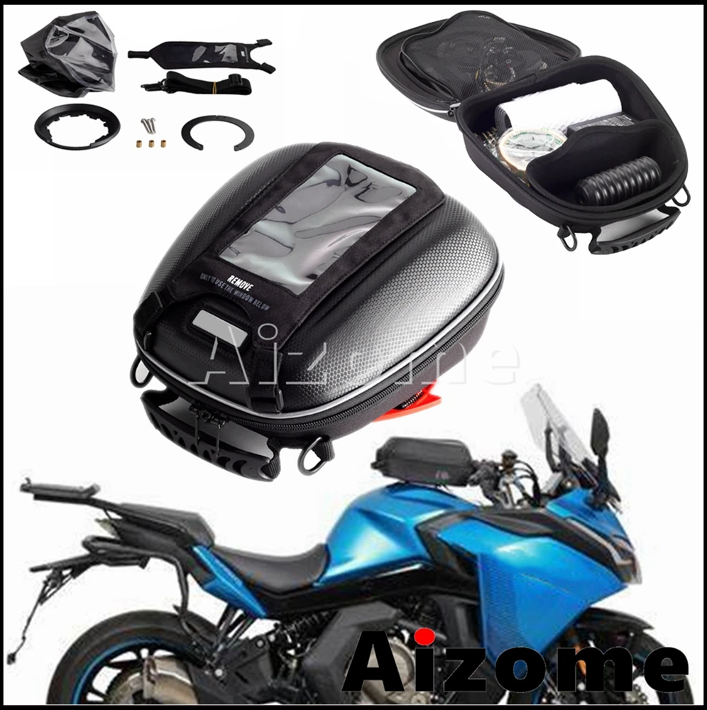 Ring Mount Fuel Tank Bag Luggage Waterproof Backpack Motorcycle For CFMOTO 150NK 250NK 400NK 650NK 400 650GT 650 800MT 17-2022