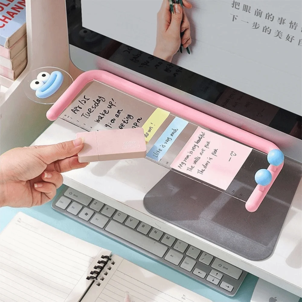 quadro-de-mensagens-transparente-para-tela-de-computador-autoadesivo-com-gancho-para-pendurar-bloco-de-notas-de-mesa-multifuncional-de-alto-apelo