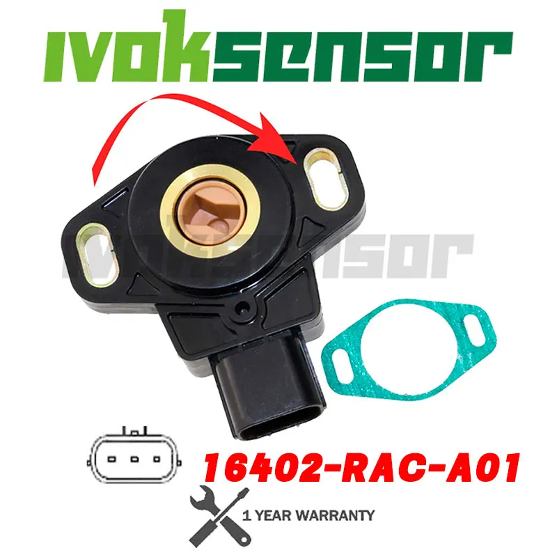 Mới TPS Cảm Biến Vị Trí Bướm Ga Cho Xe Honda CR-V K Series Hiệp Định Yếu Tố Công Dân 2.4L 3.0L 2003-2005 16402-RAC-A01 16402RAAA01