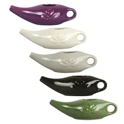 Ceramic Neti Pot Travel Portable Nasal Cleansing Pot for Removes Dust Nasal Cleansing Nose Washing Nasal Rinsing Men and Women