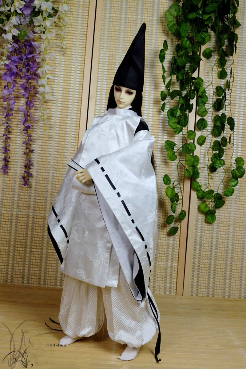 OB27 1/6 Scale 1/4 1/3 Ancient Costume BJD Clothes Samurai Kimono Outfit For YOSD MSD SD13 SSDF ID75 Uncle Doll Accessories 2222