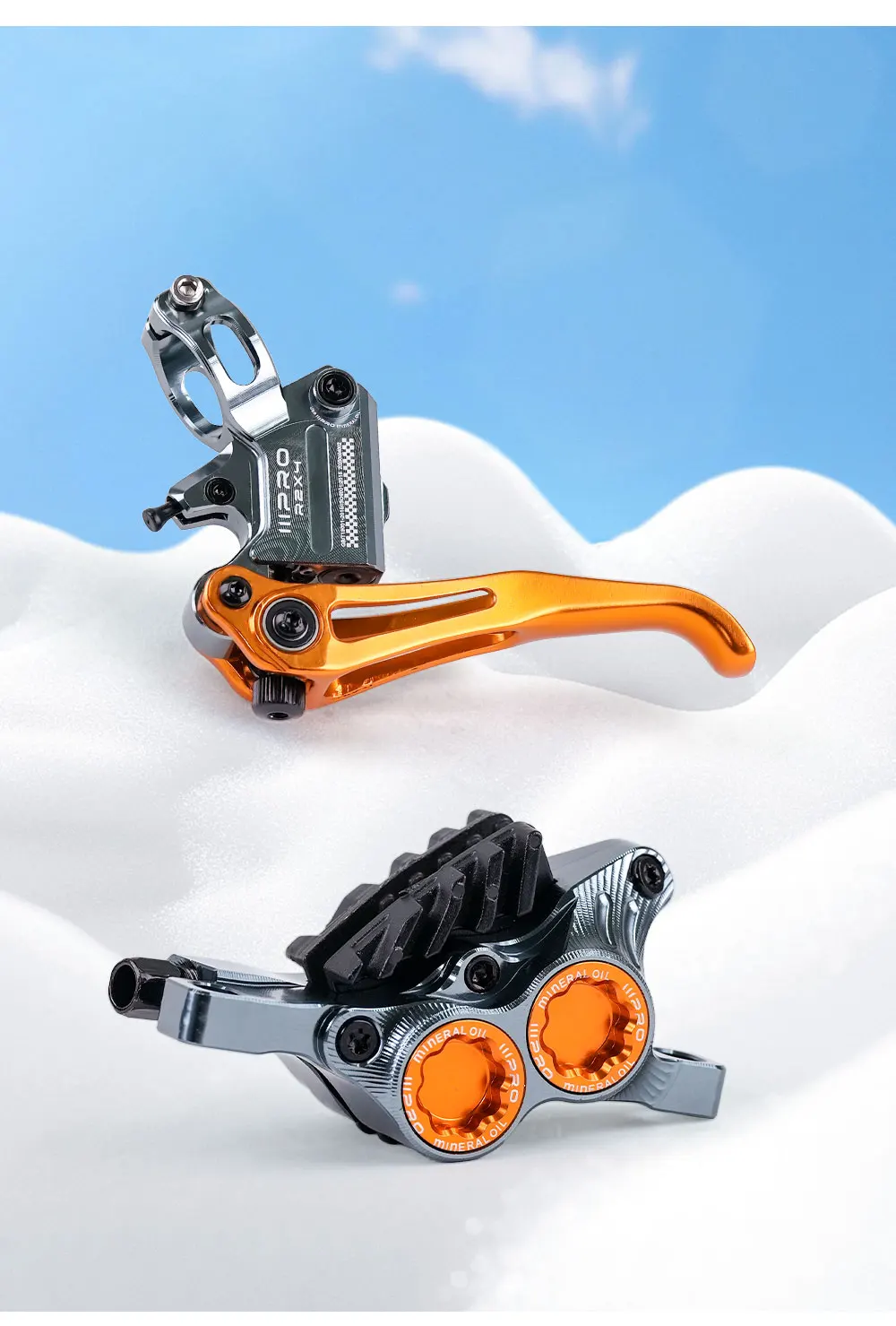 ONIRII IIIPRO 2025 MTB Hydraulic Disc Brake R2X4 4 Piston Internal