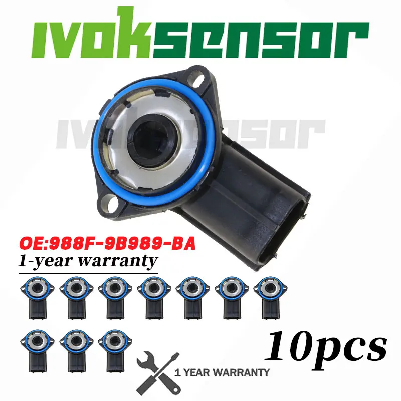 Throttle Position TPS Sensor For Ford Cougar Courier Fiesta V Focus C-Max KA Maverick 1.25i 1.3i 1.3 1.4 1.6 1.8 2.0 988F9B989BB