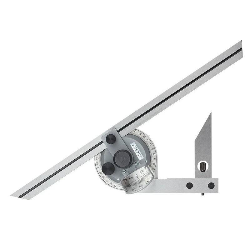

Angle ruler, universal angle ruler, angle measuring instrument, protractor 187-901 360 degrees
